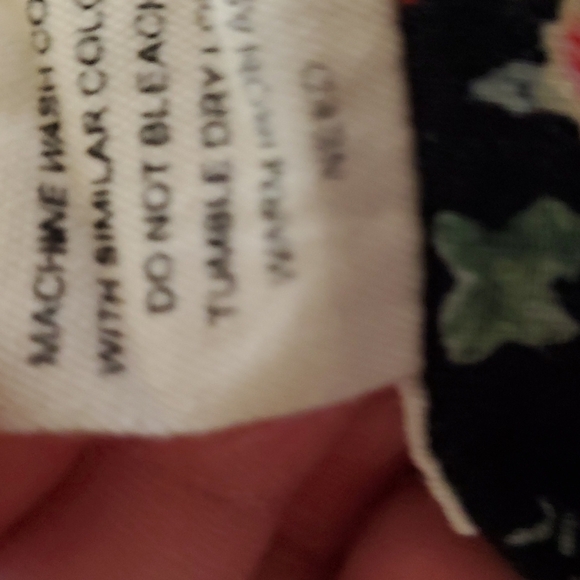 Cotton Express Button Up Blouse SZ MD - Picture 6 of 6